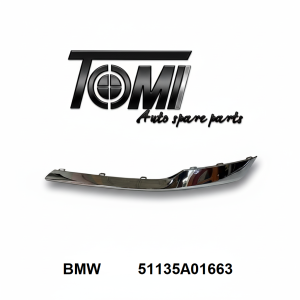 BMW G70 Front Bumper Chrome Moulding Left | OEM 51135A01663