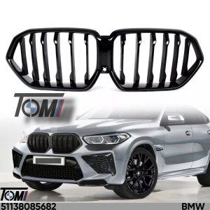 BMW G06 LCI Show Grille Single Slat Gloss Black
