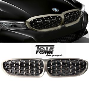 BMW G20 LCI Show Grill Diamond Cerium Gray | OEM 51135A35800