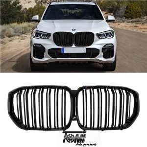 BMW X5 G05 Front Show Grill Double Slat Gloss Black