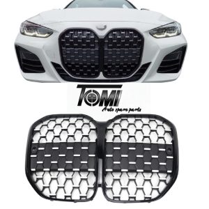 BMW G22 Show Grill Diamond Style Black & Silver