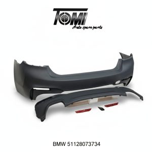 BMW G30 M variant Complete Rear Bumper | OEM 51128073734
