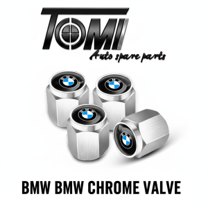 BMW Tire Valve Caps Chrome