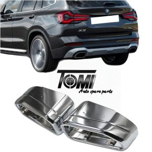 BMW G01/G02/G08 LCI Chrome Exhaust Tips