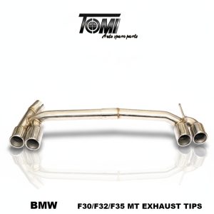 BMW F30/F32/F35 Upgrade Exhaust Tips Single to Double