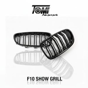 BMW F10 Show Grill Double Slat Gloss Black wih ABS