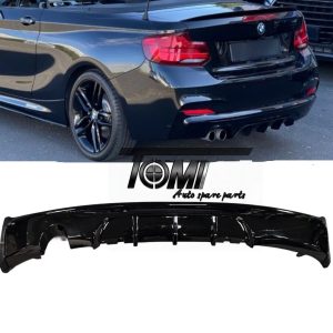 BMW F22 M Performance Rear Diffuser Single Exhaust slot