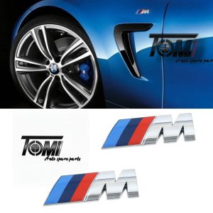 BMW Chrome M logo for Fender