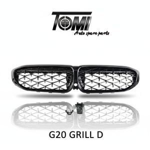 BMW G20 Show Grill Diamond Style Gloss Black