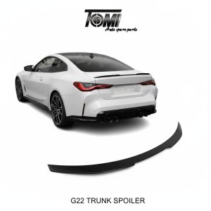 BMW G22 Rear Trunk Spoiler Gloss Black