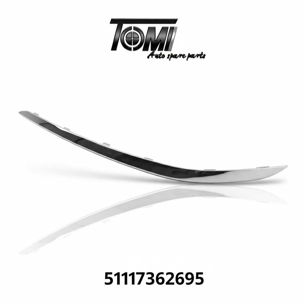 BMW G12 Bumper Chrome Bottom LH | OEM 51117362695