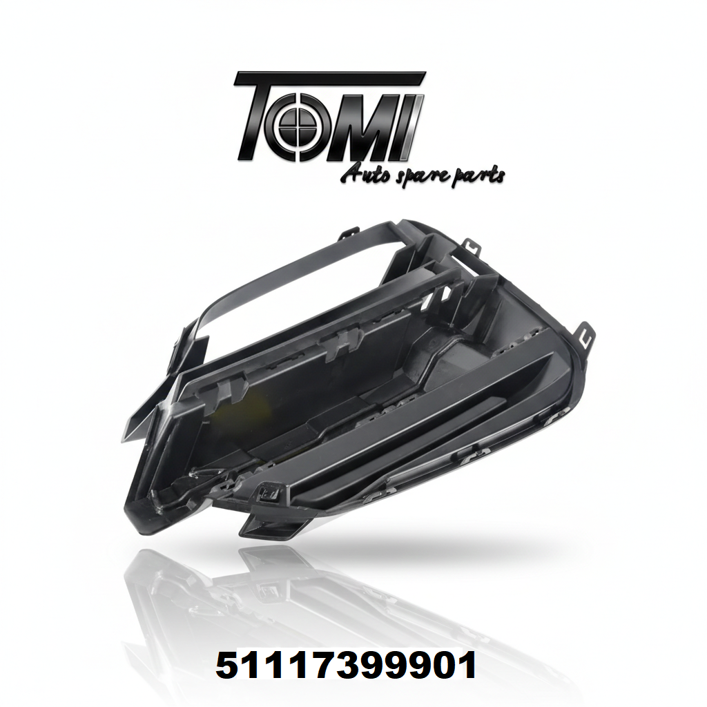 BMW G01 Grill LH w/o Foglight Cutout | OEM 51117399901