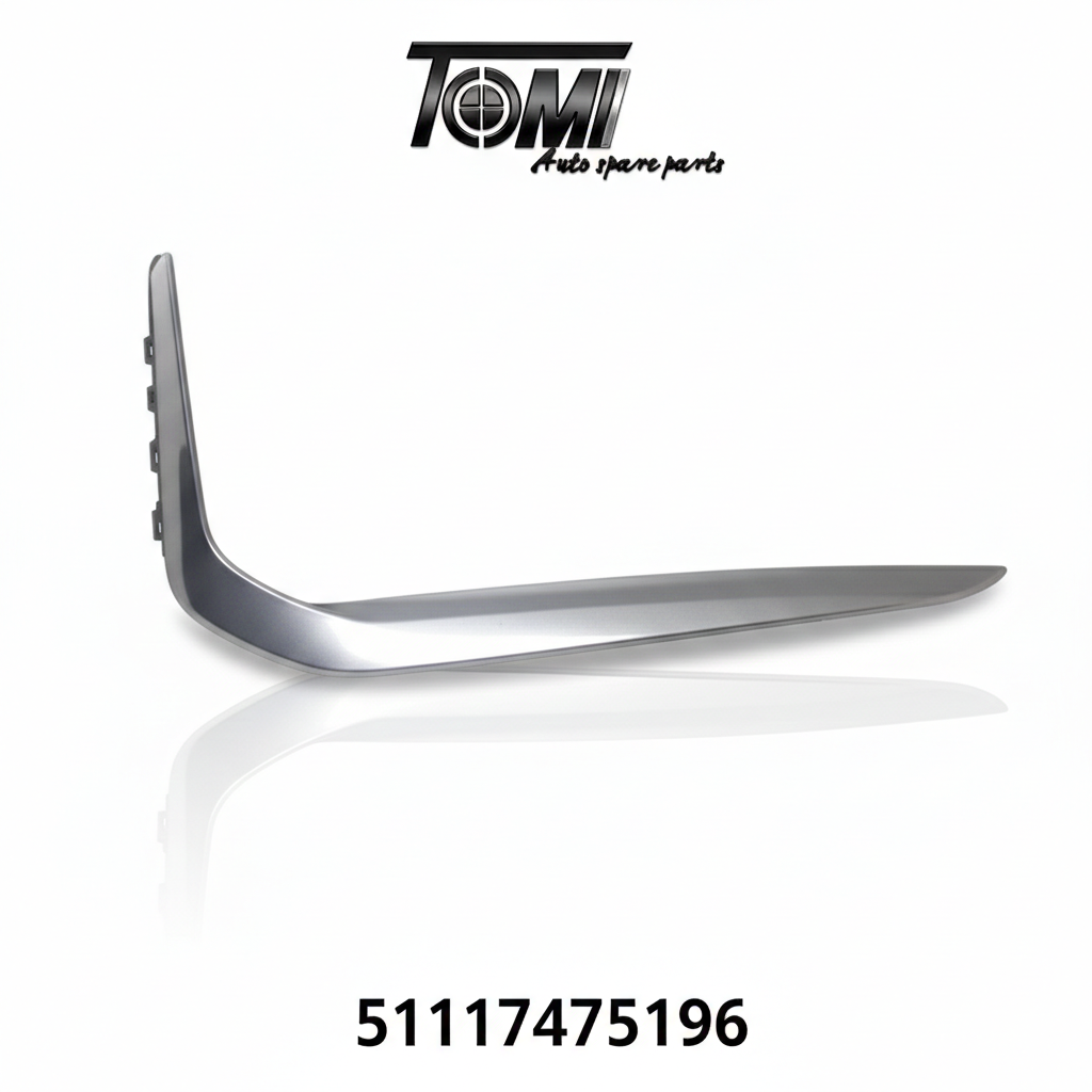 BMW G12 LCI Lower Bumper Chrome RH | OEM 51117475196