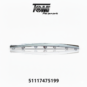 BMW G12 LCI Front Bumper Centre Chrome Strip | OEM 51117475199