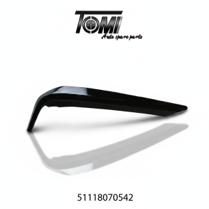 BMW M Variant G30 Foglight Moulding Gloss Black RH | OEM 51118070542