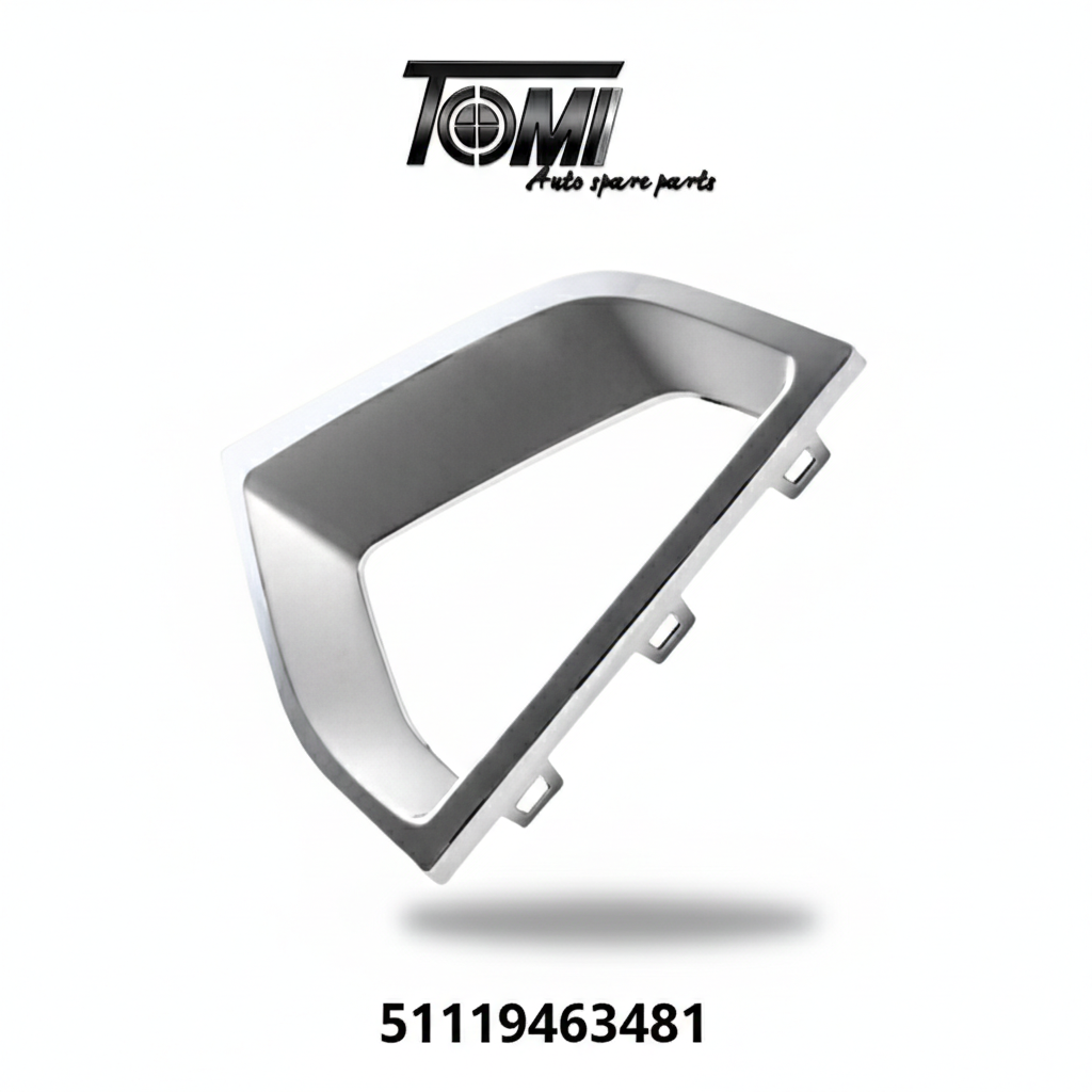 BMW G30 LCI Front Bumper Chrome LH | OEM 51119463481