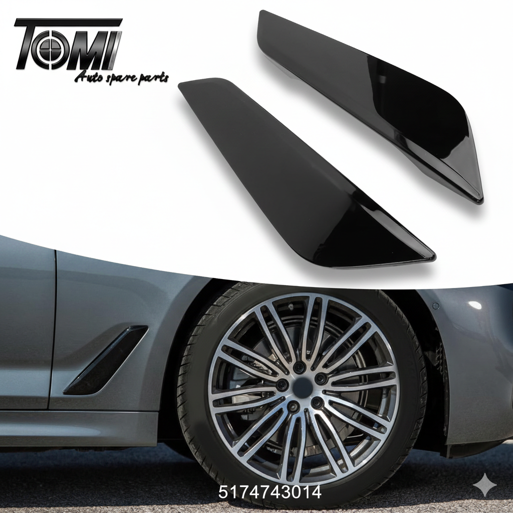BMW G30 Fender Chrome Black RH | OEM 51747439014