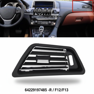 BMW F12/F13/F06 Front AC Vent Grill RH | OEM 64229197485