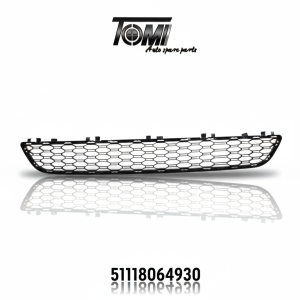 BMW G30 Bumper Middle Grill w/o Radar Cutout | OEM 51118064930