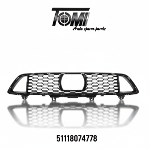 BMW G14/G15/G16 Bumper Middle Grill with ACC | OEM 51118074778