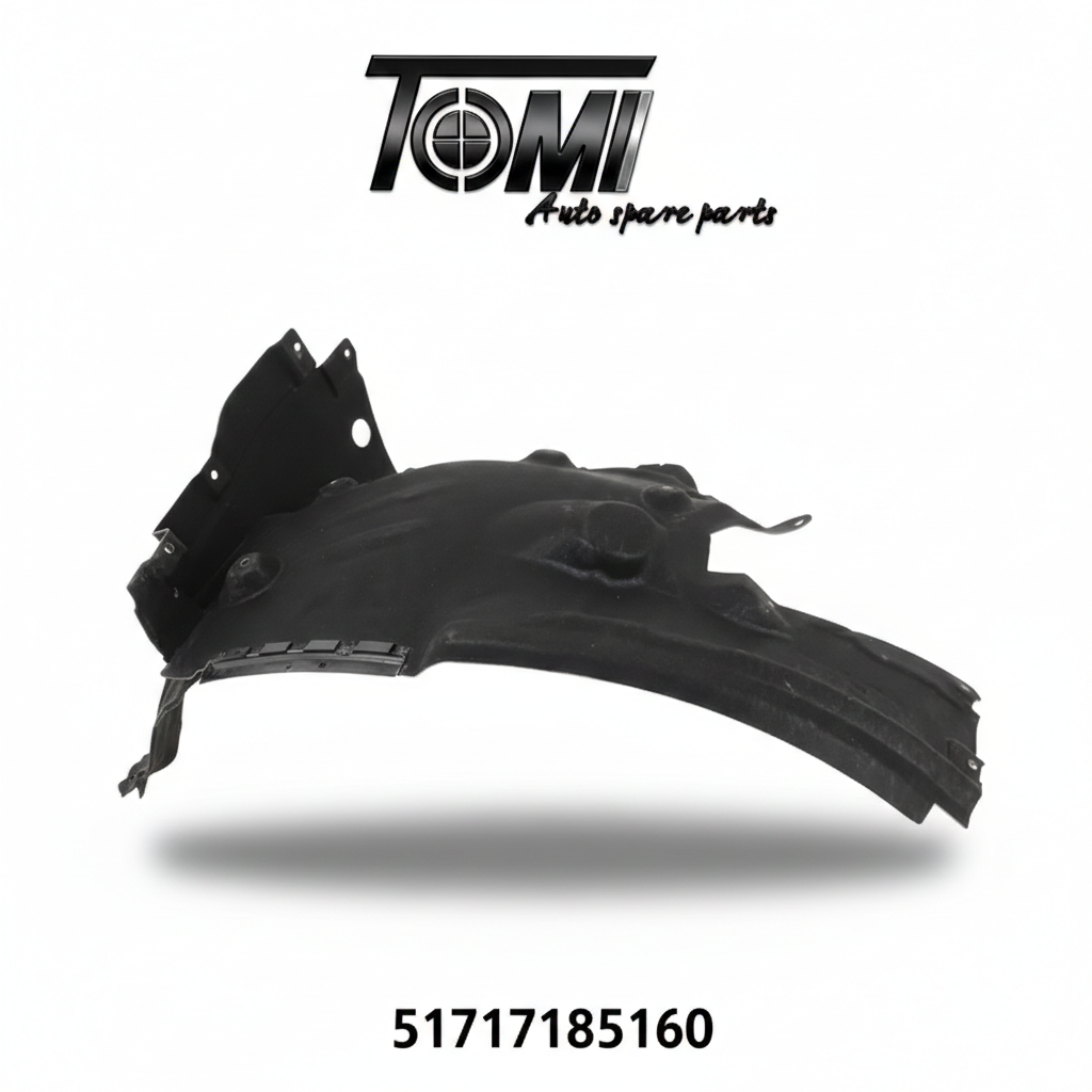 BMW F01/F02 Front Fenderliner Rear Part RH | OEM 51717185160