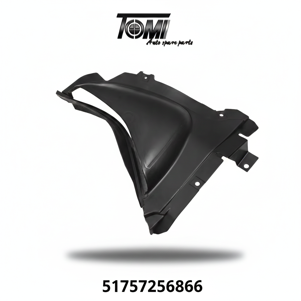 BMW F10 Under Bumper Side Cover RH | OEM 51757256866