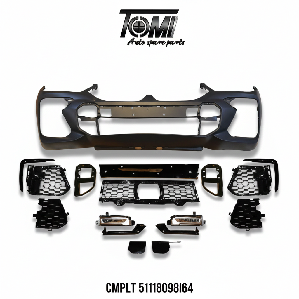 BMW X6 G06 M Variant Complete Front Bumper | OEM 51118098864