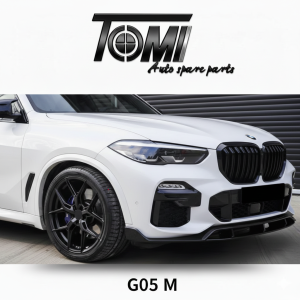 BMW G05 M Performance Front Bumper Lip Gloss Black