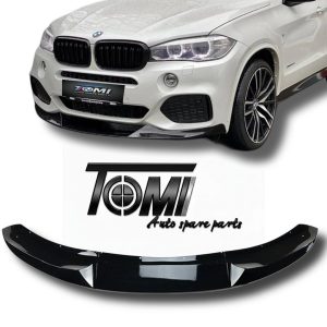 BMW F15 M Performance Front Bumper Lip Gloss Black