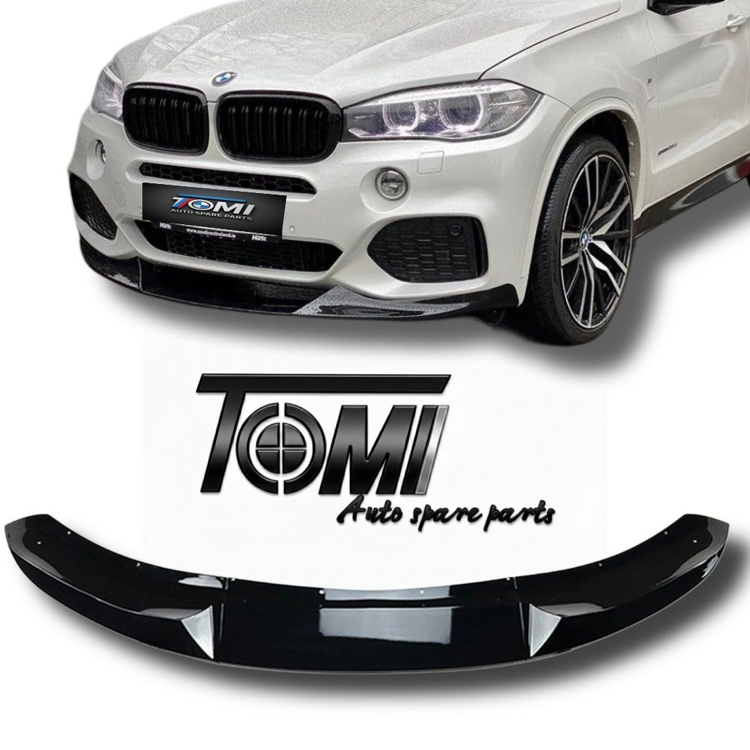 BMW F15 M Performance Front Bumper Lip Gloss Black