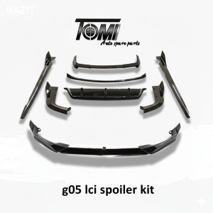 BMW G05 LCI M Variant Spoiler Kit Black