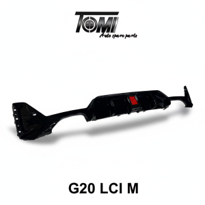 BMW G20 LCI Rear Bumper Diffuser with LED