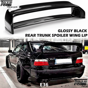 BMW E36 Trunk Spoiler Gloss Black