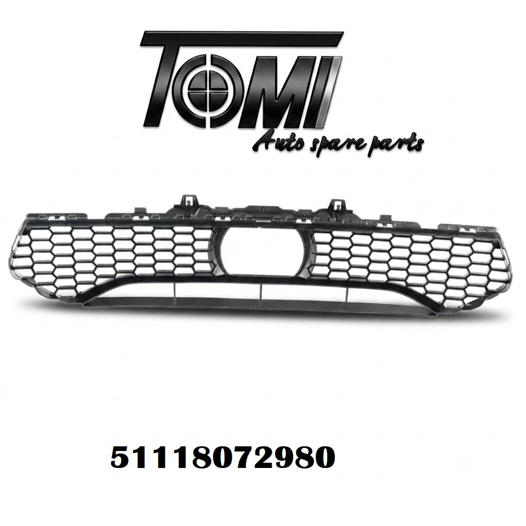 BMW F90/M5 Bumper Middle Grille with ACC cutout | OEM 51118072980