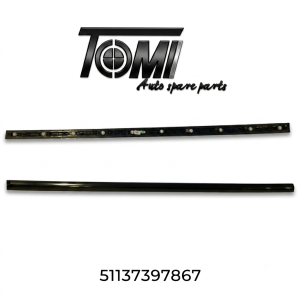 BMW G12 LCI Front Door Black Strip LH | OEM 51137397867
