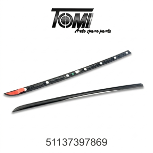 BMW G12 LCI Rear Door Black Strip LH | OEM 51137397869