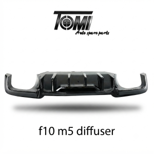 BMW F10 Rear Bumper Diffuser M Gloss Black