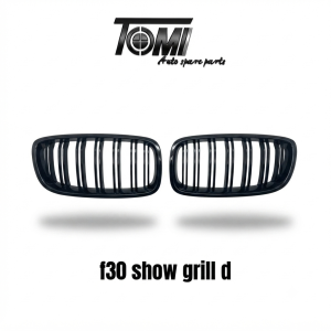 BMW F30 Show Grill Double Slats Gloss Black