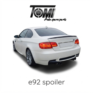 BMW E92 Trunk Spoiler Black