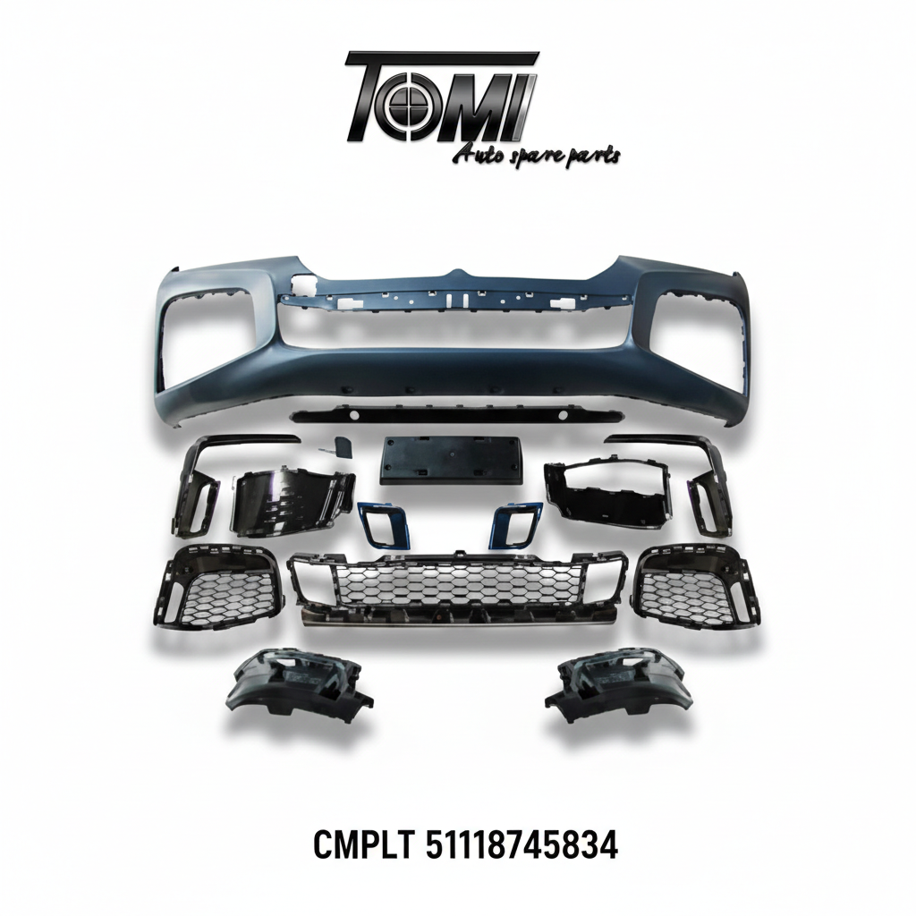 BMW G12 LCI Complete Front Bumper (M Version) | OEM 51118745834