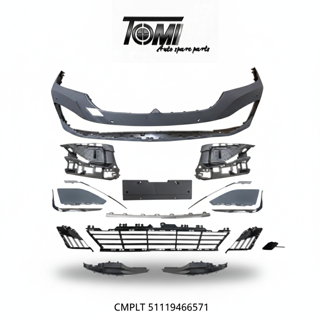 BMW G12 LCI Complete Front Bumper (Luxury Version) | OEM 51119466571